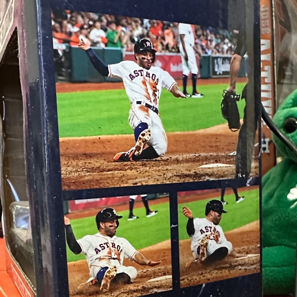 Houston Astros Jose Altuve Sliding Bobblehead Figurine